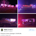 Tornadoes and Severe Storms Cause Damage Throughout the Area